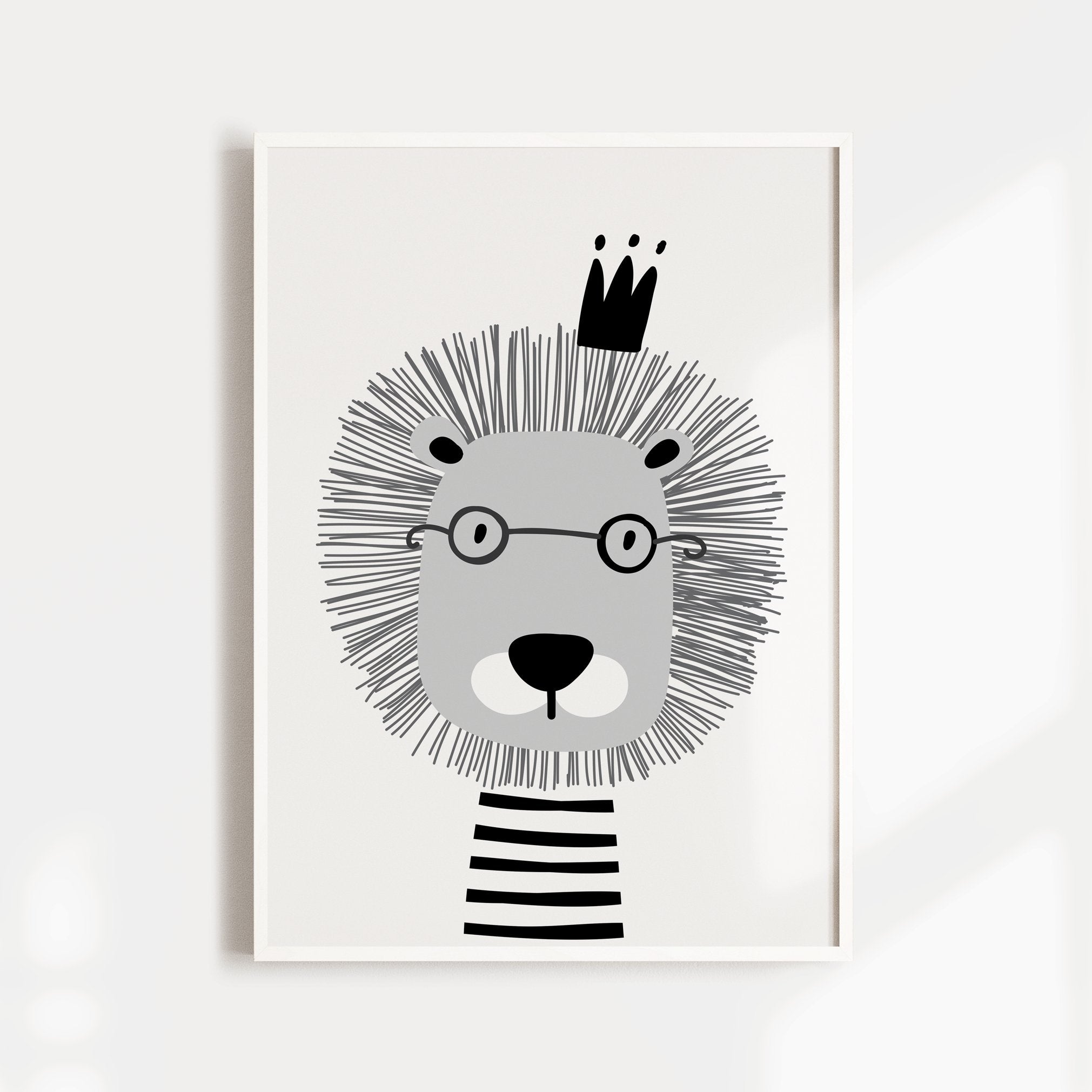 Bunny, Lion & Alpahbet Prints