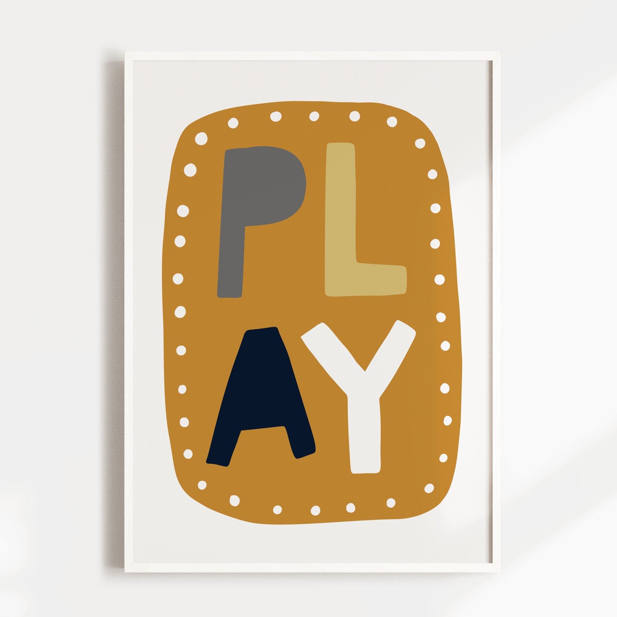 Construction Vehicles, Play & Rainbow Print