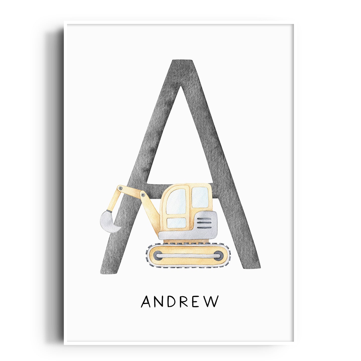 Digger Name Print