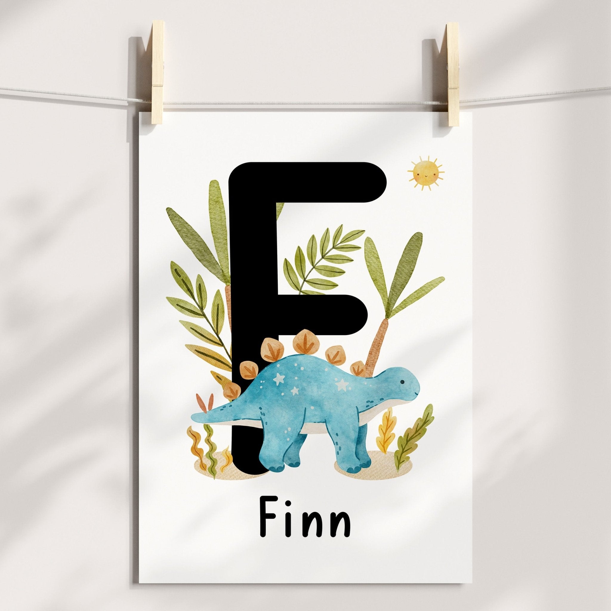 Dinosaur Name Print - Wuerhosaurus