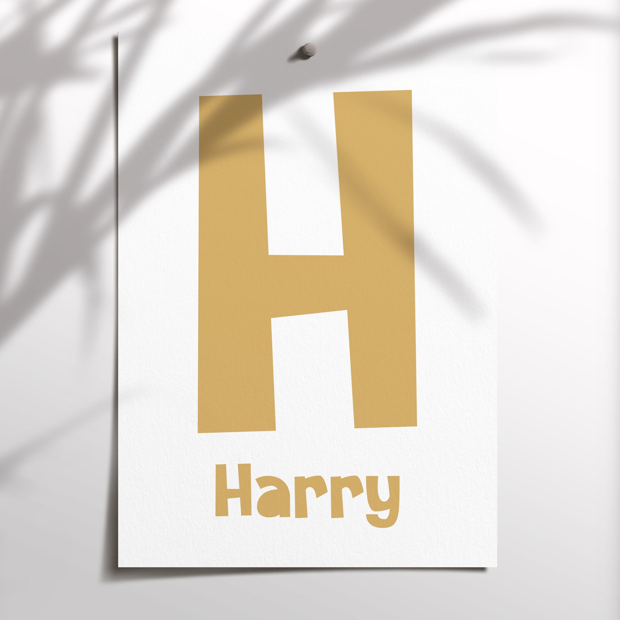 Dinosaur & Name Prints