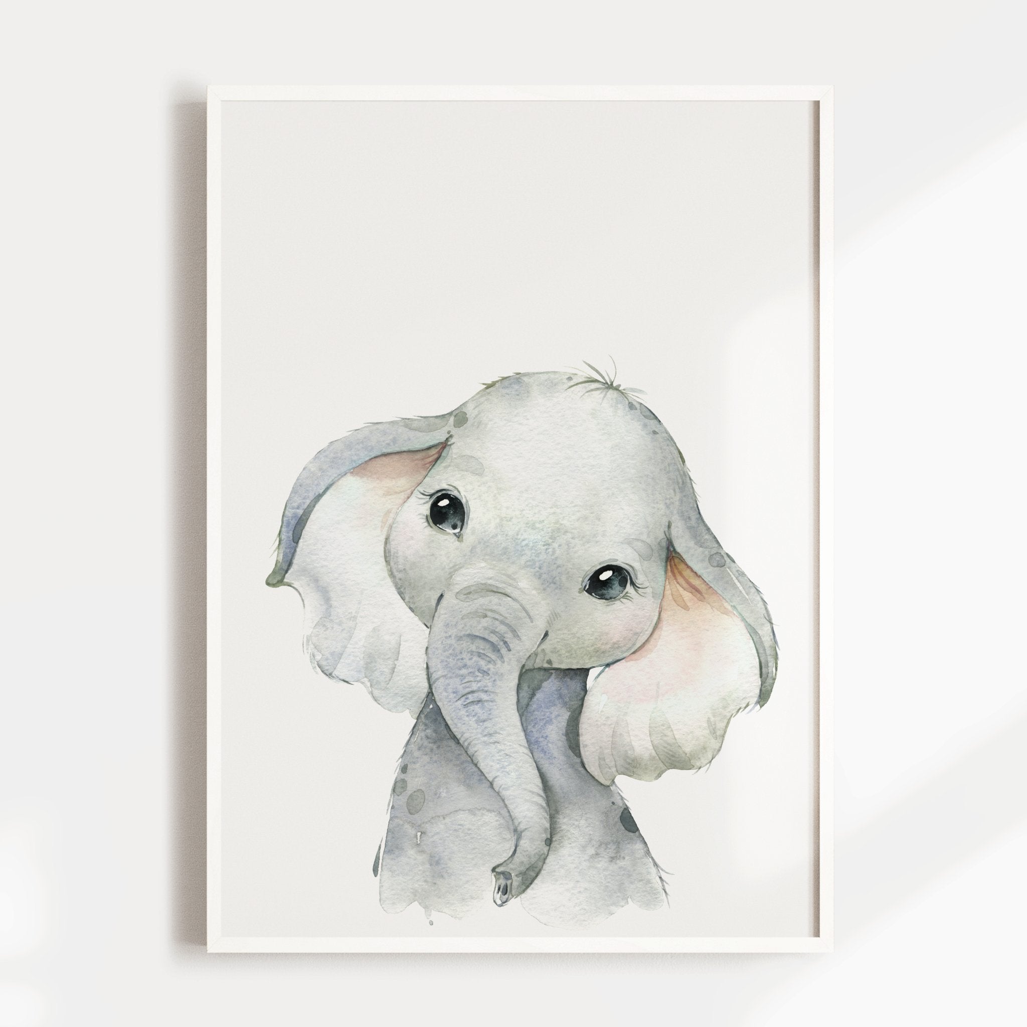 Elephant Nursery Wall Art Print