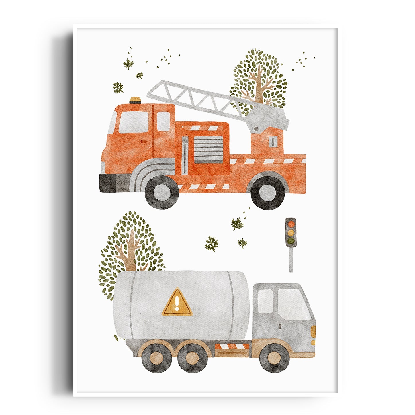Emergency Vehicles Print