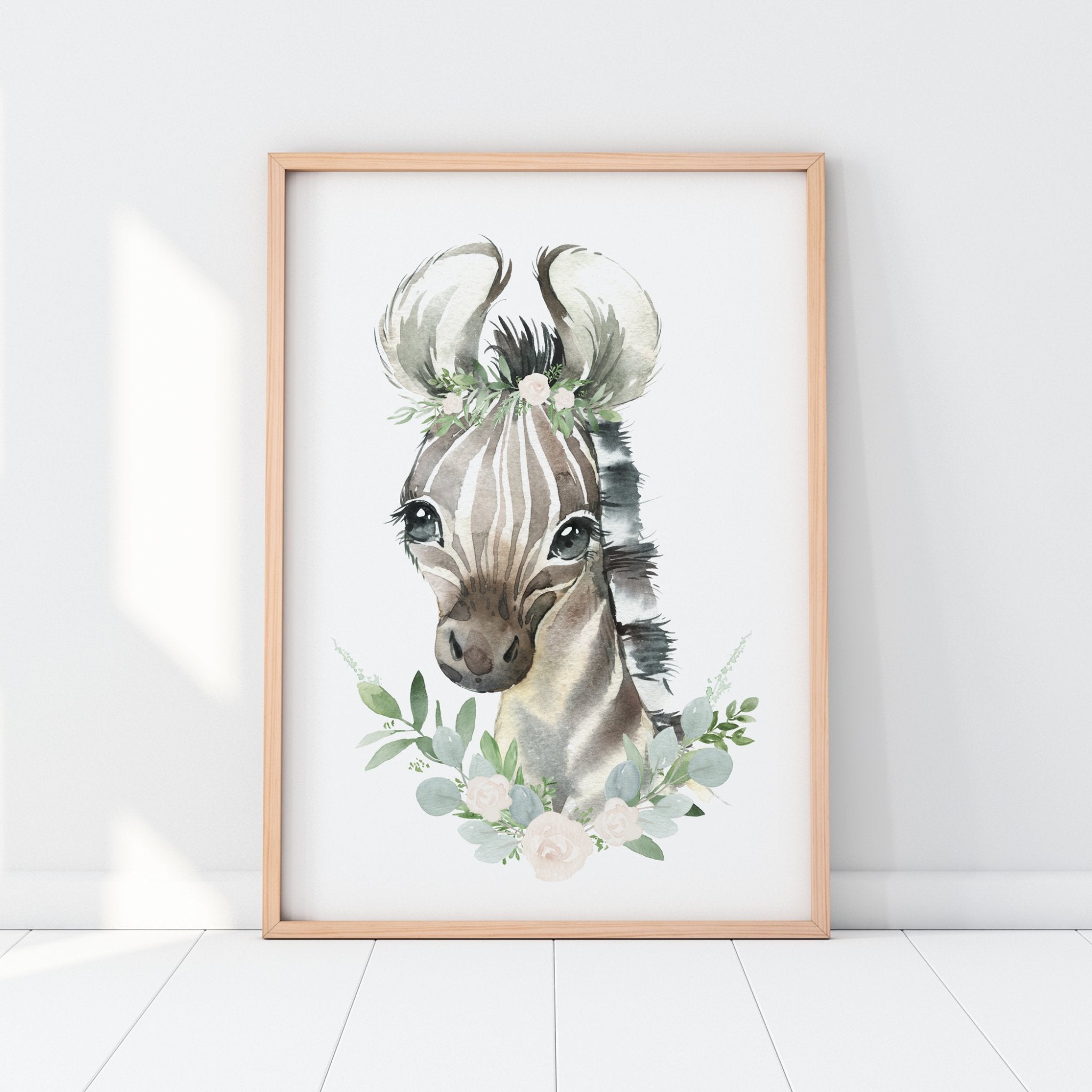 Floral Name Print, Elephant & Zebra Prints