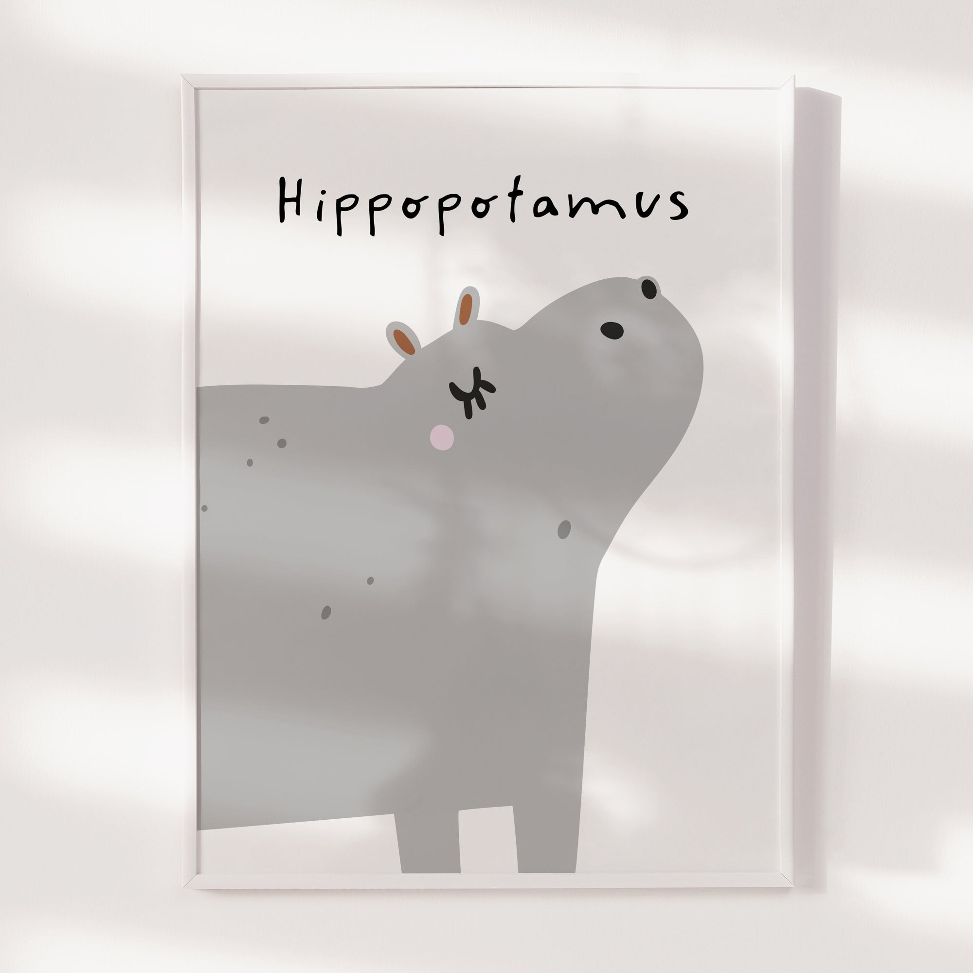 Hippo Print