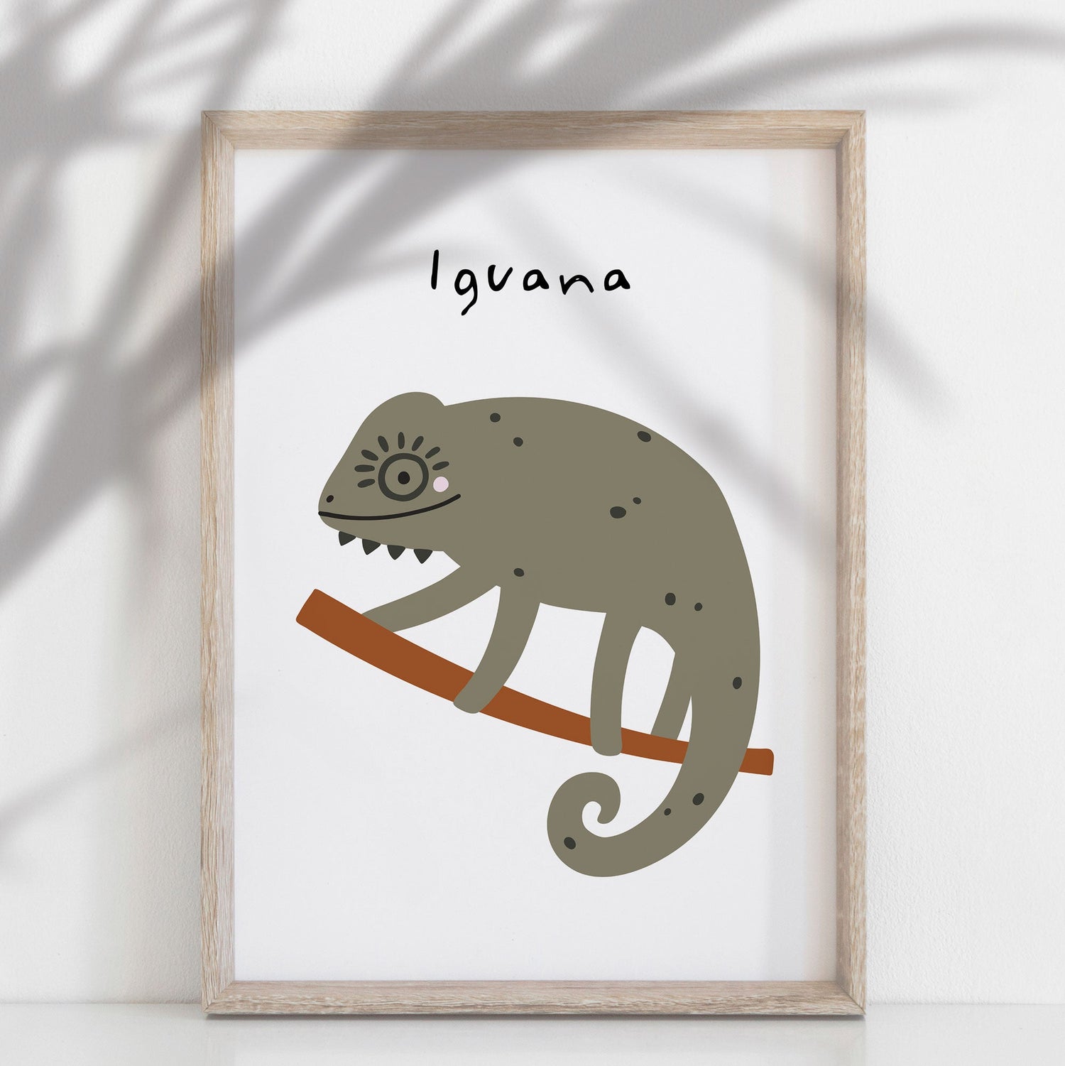 Iguana Print