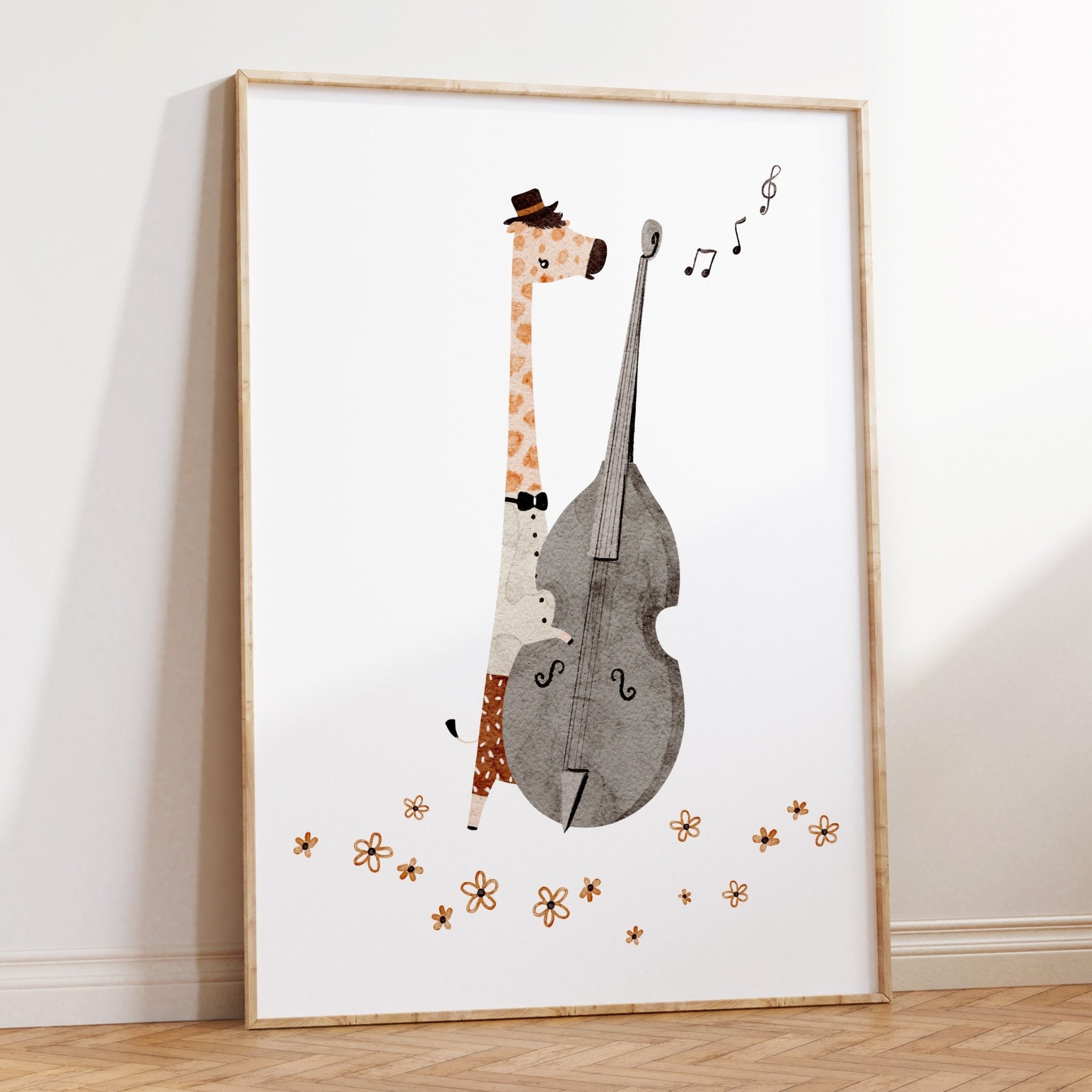 Jungle Jazz Giraffe Print