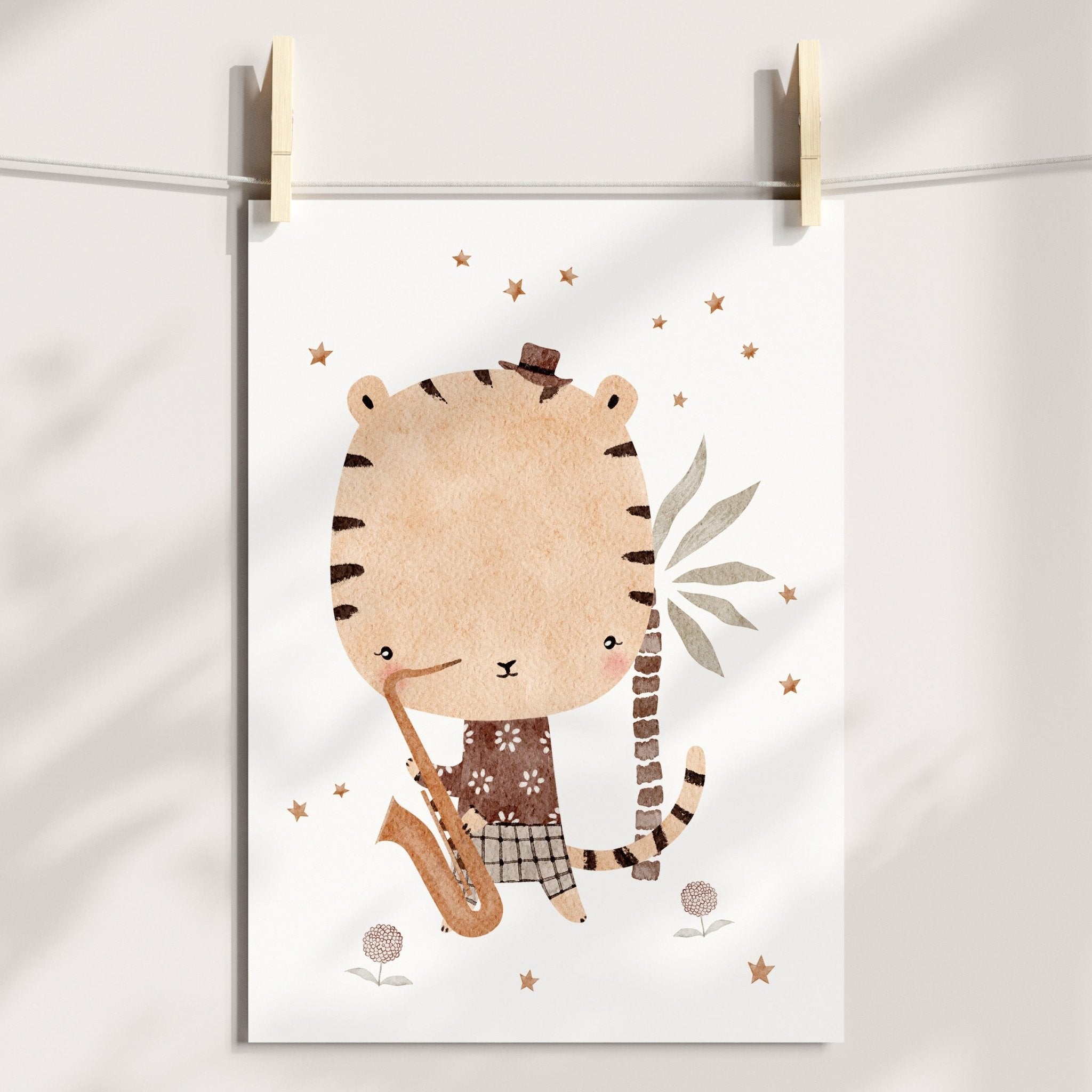 Jungle Jazz Tiger Print