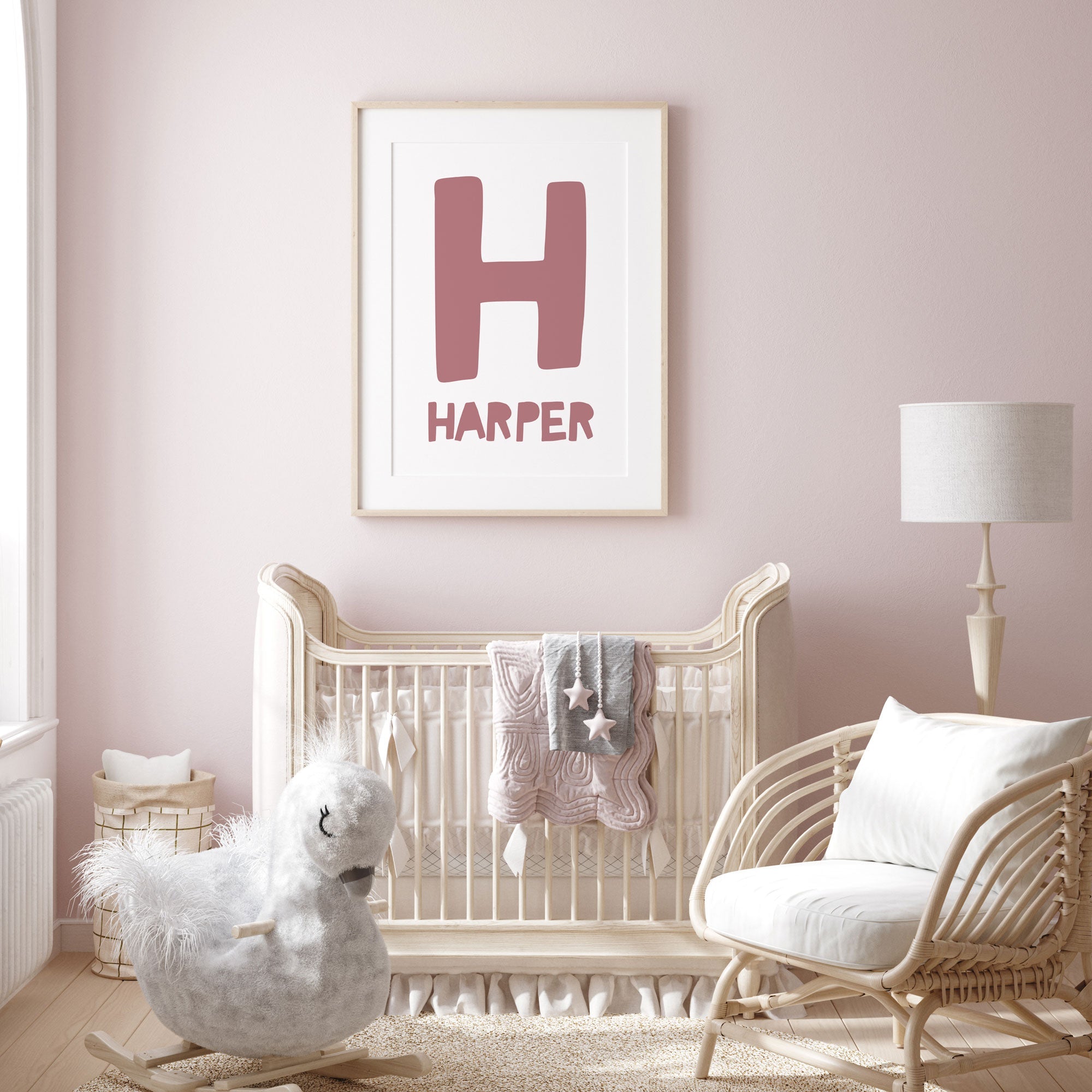 Letter & Name Print