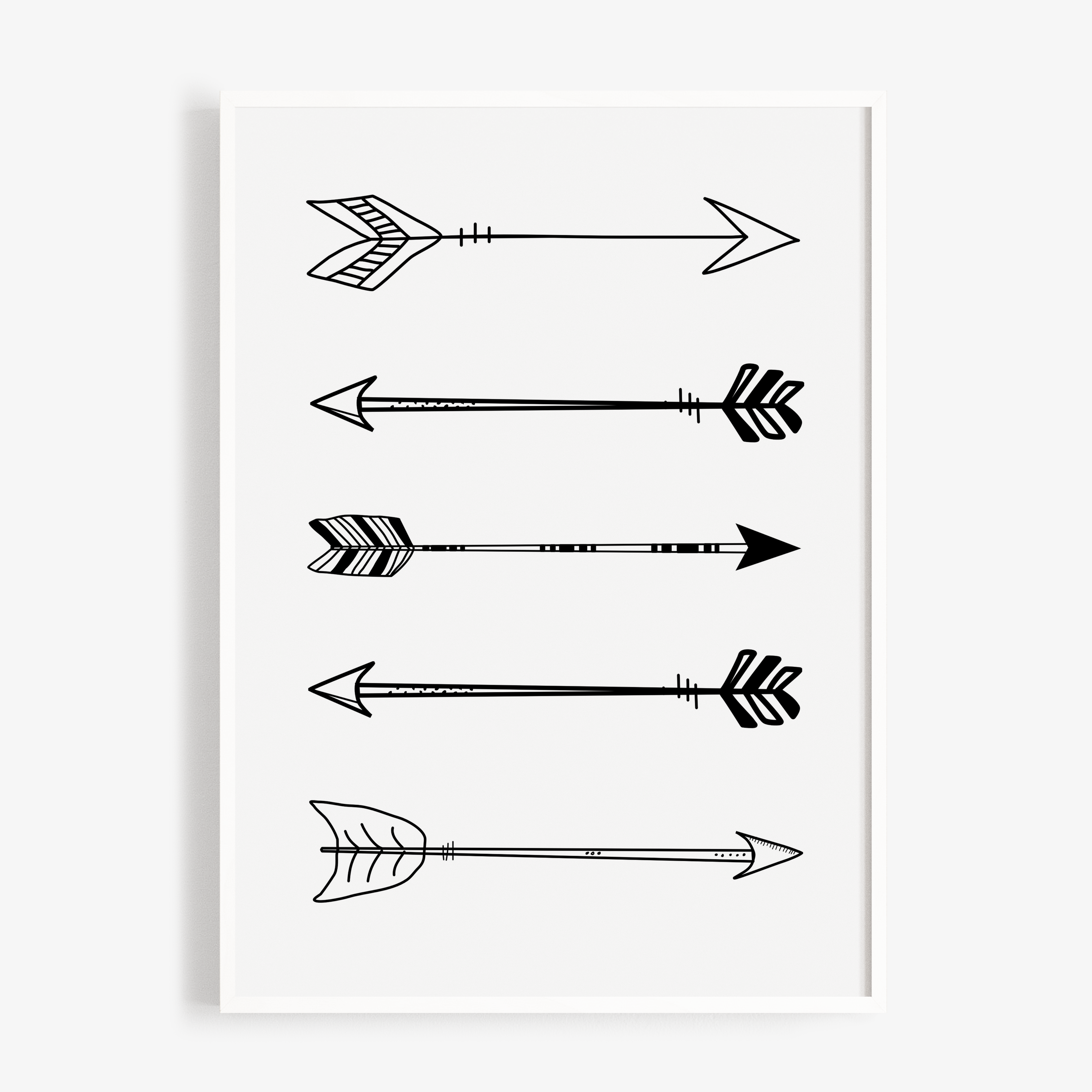 Tribal Arrows Print